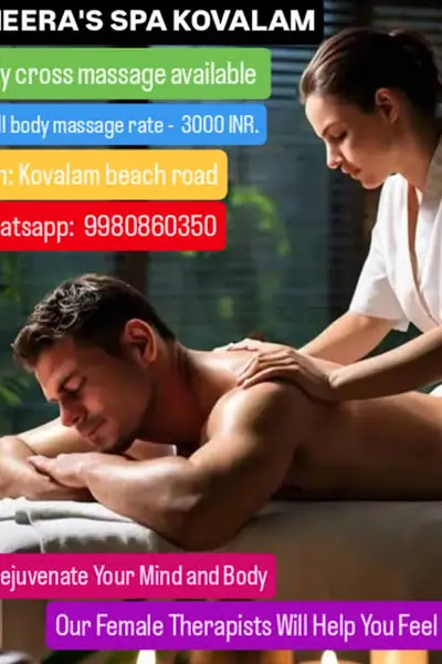 Full body cross massage available in Kovalam. Call/Whatsapp 9980860350 - image 2