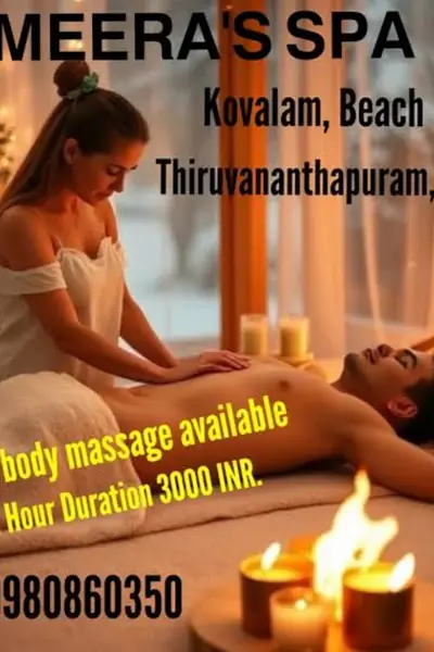 Female to Male full body massage available in Kovalam, Call 9980860350 - image 3